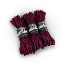 Мотузка для шибарі та еротичного зв'язування, джутова, фіолетова Feral Feelings Shibari Rope Purple, 8 м