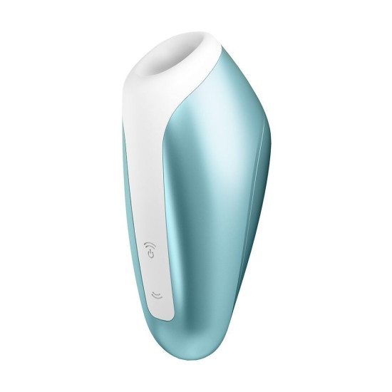 Миниатюрный вакуумный стимулятор клитора, голубой Satisfyer Love Breeze Ice Blue
