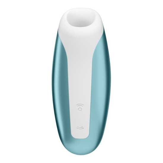 Миниатюрный вакуумный стимулятор клитора, голубой Satisfyer Love Breeze Ice Blue