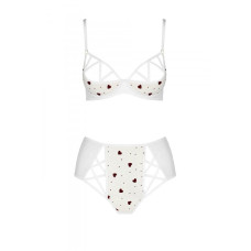 Комплект білизни (ліф і трусики-бікіні), білий Lovelia Bikini White, L/XL