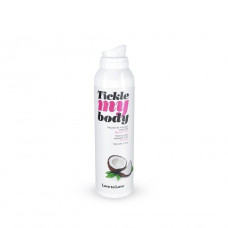 Зволожуюча масажна піна з кокосовим ароматом Love To Love TICKLE MY BODY Coconut, 150 ml