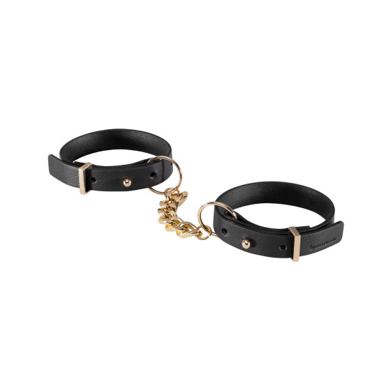 Тонкі наручники для сексу, чорні Bijoux Indiscrets Maze Thin Handcuffs Black