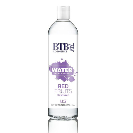 Лубрикант із фруктовим ароматом на водній основі BTB Flavored Red Fruits, 250 ml