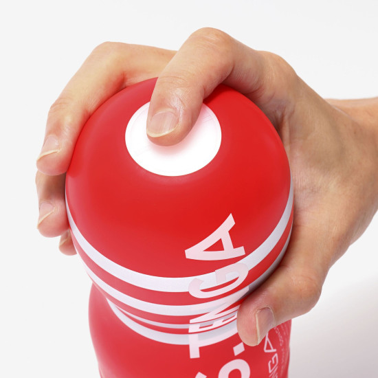 Мастурбатор «Глибока глотка», середньої жорсткості, великий Tenga US Deep Throat Original Vacuum Cup