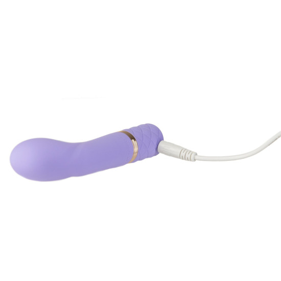 Роскошный вибратор с кристаллом Swarovski, повязкой на глаза и игрой, фиолетовый Pillow Talk Racy Purple Special Edition