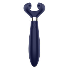 Вибратор для пар с тремя моторами, многофункциональный, синий Satisfyer Endless Fun Blue