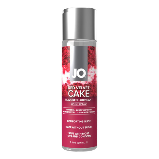 Вкусовые лубриканты (шампанское и красный бархат) JO Champagne & Red Velvet Cake, 2×60 ml