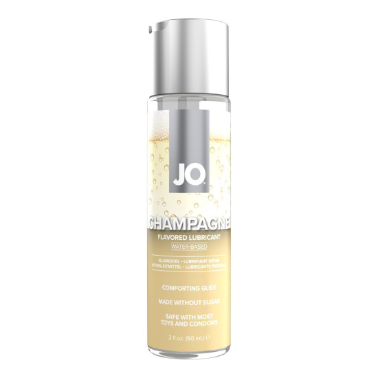 Вкусовые лубриканты (шампанское и красный бархат) JO Champagne & Red Velvet Cake, 2×60 ml