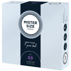 Презервативы для пениса длиной 14,7–15,7 см, 36 шт Mister Size - pure feel 69