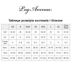 Виниловый сексуальный костюм медсестры (платье, фартук, повязки) Leg Avenue Vinyl Naughty Nurse, XL