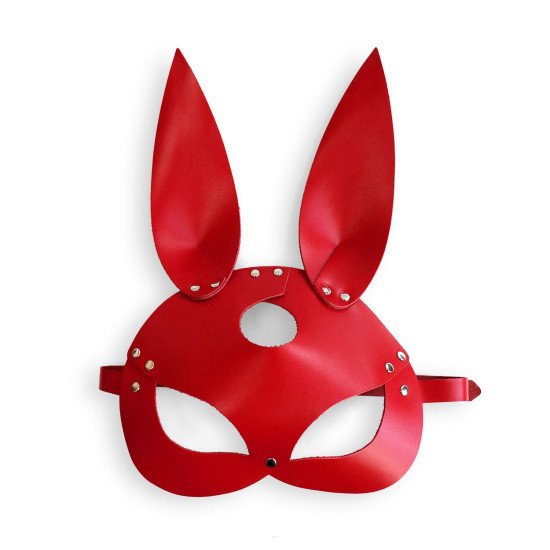 Кожаная маска зайца, красная Art of Sex Bunny Mask Red