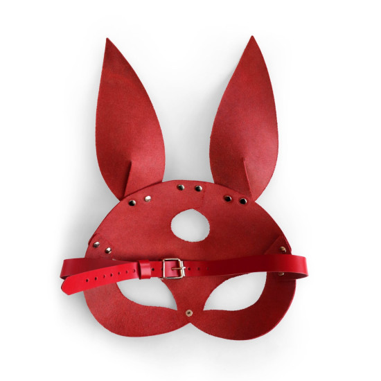 Кожаная маска зайца, красная Art of Sex Bunny Mask Red