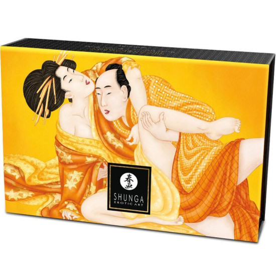 Смачна пудра для оральних пестощів, мангова Shunga Body Powder - Luscious Mango, 75 g