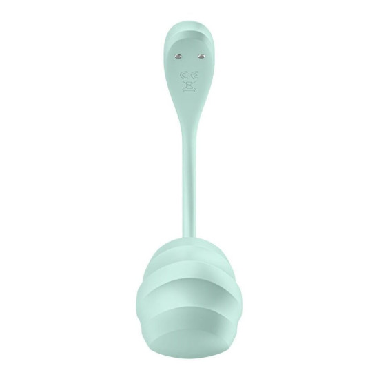 Смарт-віброяйце, м'ятне Satisfyer Smooth Petal Connect App Mint