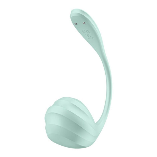 Смарт-віброяйце, м'ятне Satisfyer Smooth Petal Connect App Mint