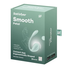Смарт-віброяйце, м'ятне Satisfyer Smooth Petal Connect App Mint