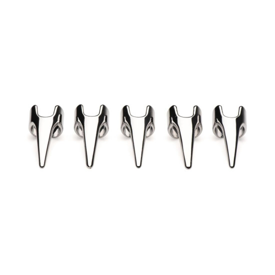 Набор колец с когтями, серебристый Master Series Five-Piece Sensation Claw Rings Silver