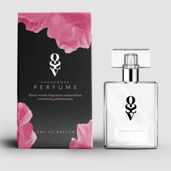 Парфуми з феромонами, квітково-деревний аромат Obsessive Perfume Floral - Woody, 30 ml