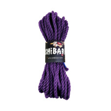 Джутова мотузка для шибарі, бузкова Feral Feelings Shibari Rope Lilac, 8 м