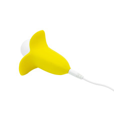 Вибратор банан с 10 режимами вибрации, водонипроницаемый Banana Bliss Mini Silicone Vibrator
