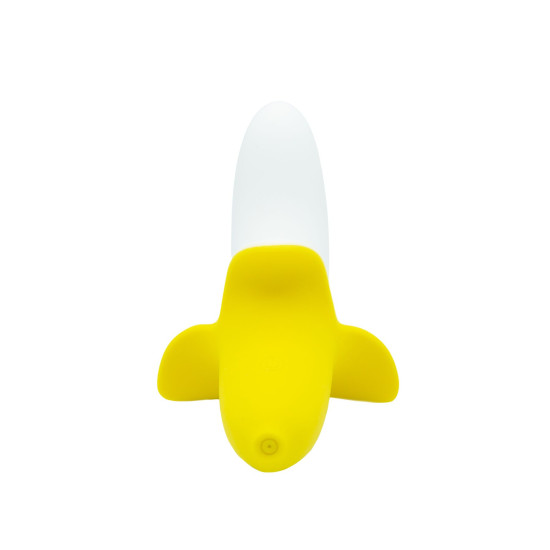 Вибратор банан с 10 режимами вибрации, водонипроницаемый Banana Bliss Mini Silicone Vibrator