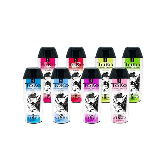 Малиновий лубрикант на водній основі Shunga Toko Aroma - Raspberry, 165 ml