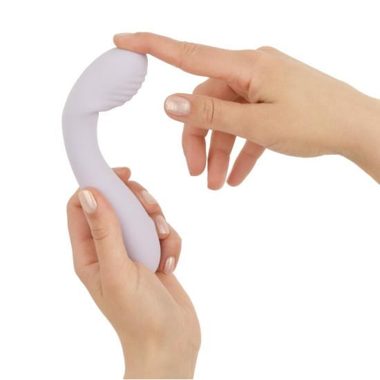 Вибратор для точки G из мягкого силикона, фиолетовый Good Vibes Only Sofi G-Spot Vibrator Soft Silicone Purple