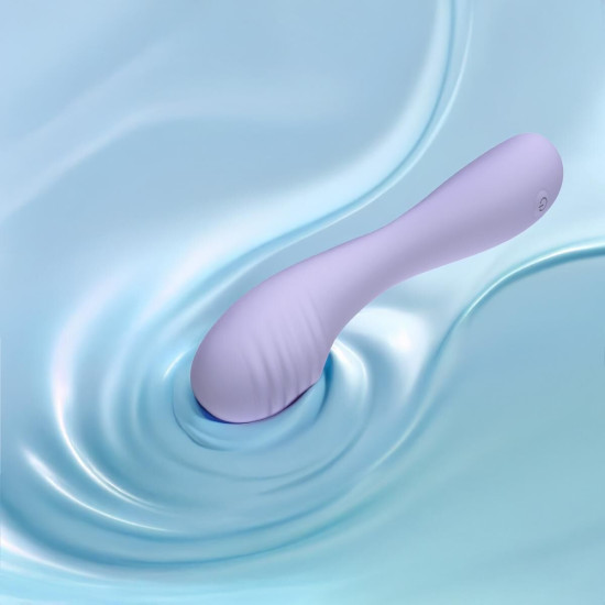 Вибратор для точки G из мягкого силикона, фиолетовый Good Vibes Only Sofi G-Spot Vibrator Soft Silicone Purple