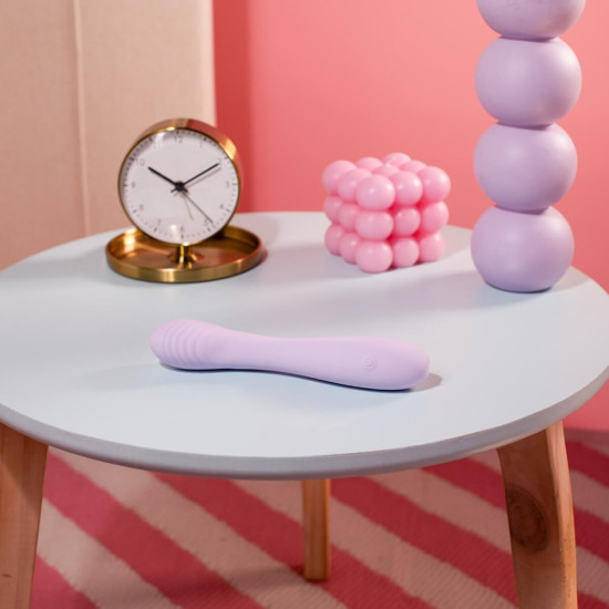 Вибратор для точки G из мягкого силикона, фиолетовый Good Vibes Only Sofi G-Spot Vibrator Soft Silicone Purple