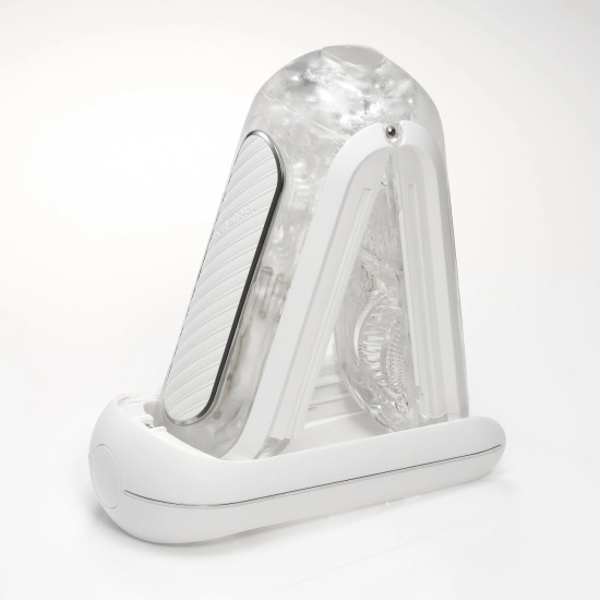 Мастурбатор з вібрацією, білий Tenga Flip Zero Gravity Electronic Vibration White