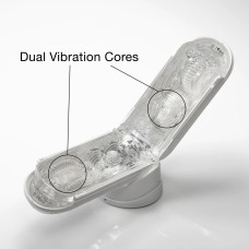 Мастурбатор с вибрацией, белый Tenga Flip Zero Gravity Electronic Vibration White