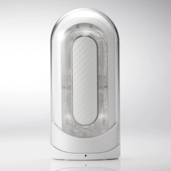 Мастурбатор з вібрацією, білий Tenga Flip Zero Gravity Electronic Vibration White