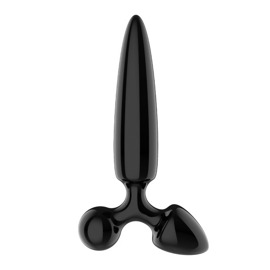 Тристоронній скляний ділдо Satisfyer Triple Crystal 1 Black
