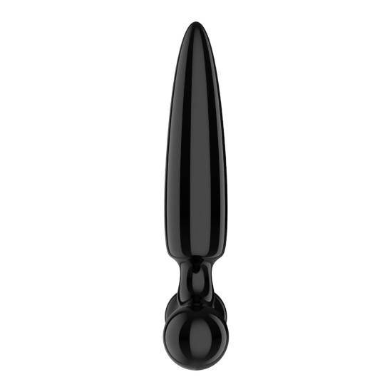Тристоронній скляний ділдо Satisfyer Triple Crystal 1 Black