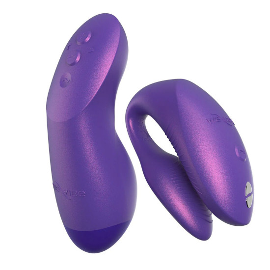 Смарт-вибратор для пар, фиолетовый We-Vibe Chorus Pro Cosmic Purple