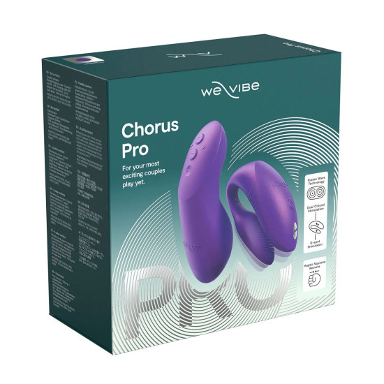 Смарт-вибратор для пар, фиолетовый We-Vibe Chorus Pro Cosmic Purple