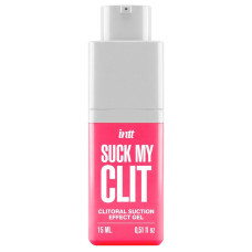 Смоктайзер для клітора (гель з ефектом посмоктування), полуниця Intt Suck My Clit Wild Strawberry, 15 ml