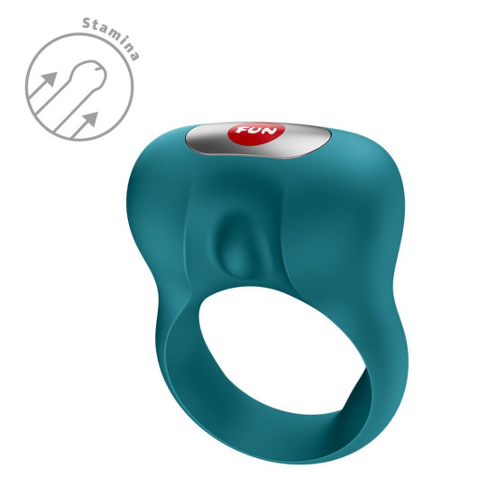 Эрекционное виброкольцо, зелёное Fun Factory Steady Bottle Green