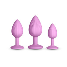 Набор анальных пробок, розовый NS Novelties INYA - Triple Ace Kit - Blush