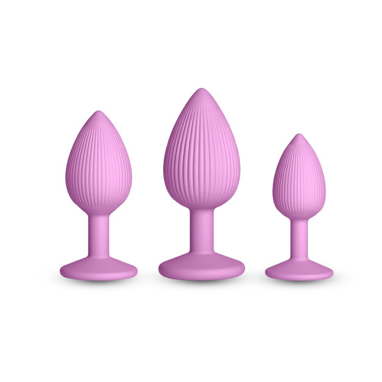Набор анальных пробок, розовый NS Novelties INYA - Triple Ace Kit - Blush