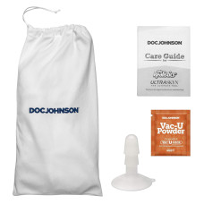 Кончающий фаллоимитатор, длина 24.1 см Doc Johnson The Realistic Cock ULTRASKYN - Squirting 9,5 Inch Vanilla