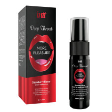 Спрей для глибокого мінету, полуниця Intt Deep Throat Oral Spray Strawberry, 12 ml