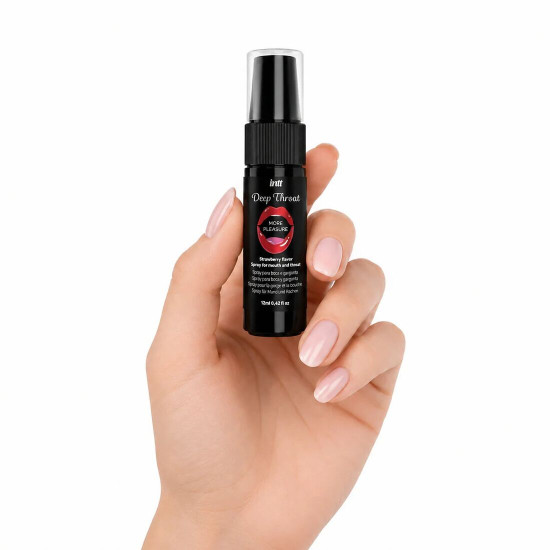 Спрей для глибокого мінету, полуниця Intt Deep Throat Oral Spray Strawberry, 12 ml