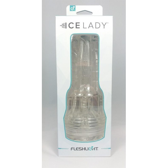Полупрозрачный мастурбатор-вагина Fleshlight Ice Lady Crystal