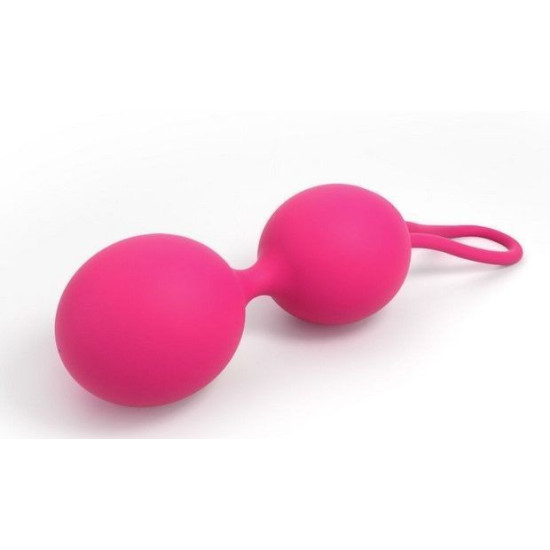 Вагінальні кульки, діаметр 3,6 см, вага 55 г, рожеві Dorcel Dual Balls Magenta