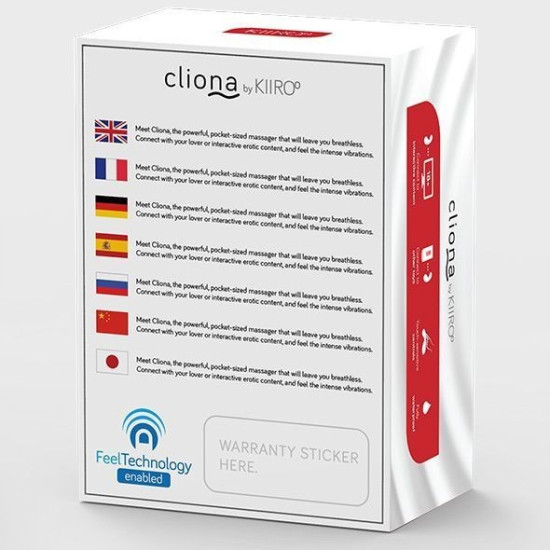 Мінівібратор інтерактивний фіолетового кольору Kiiroo Cliona Purple