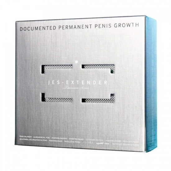 Ремешковый экстендер для увеличения члена с алюминиевым кейсом Jes-Extender Titanium