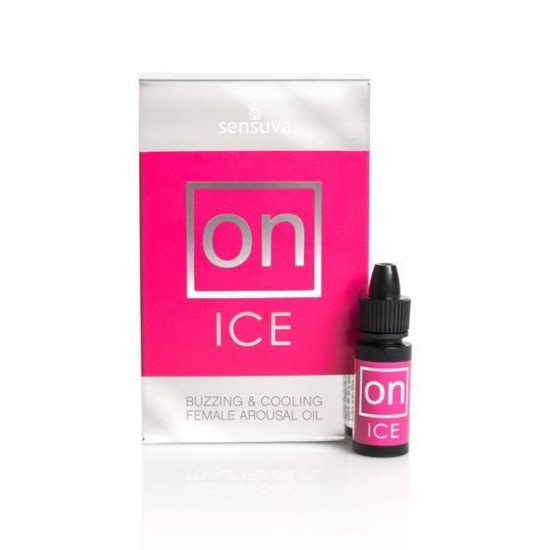 Возбуждающее масло для клитора с охлаждающим эффектом Sensuva ON Arousal Oil for Her Ice, 5 ml