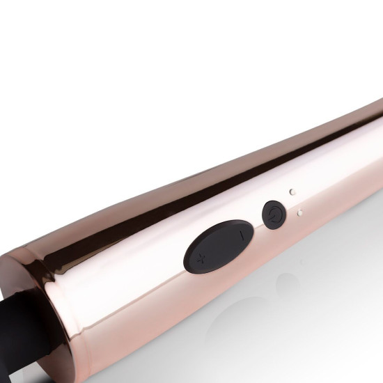 Вібромасажер у формі мікрофона Rosy Gold Nouveau Wand Massager