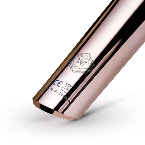 Вібромасажер у формі мікрофона Rosy Gold Nouveau Wand Massager